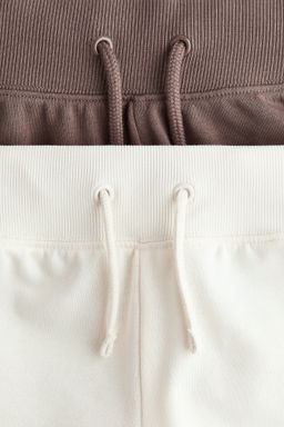 Pack de 2 pantalones cortos en tejido sudadera - H&m фото 5