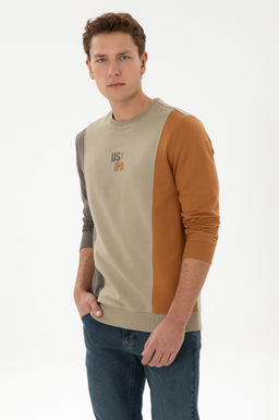 Erkek A__k Haki Sweatshirt
