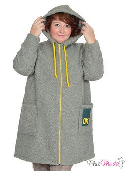 Куртка-пальто Модель №765 размеры 44-84 - Plusmoda фото 3