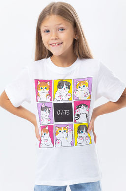 Детская хлопковая футболка Happy Fox фото 40
