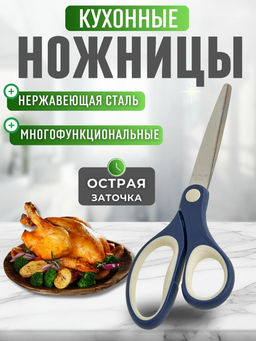 Кухонные ножницы, нерж.сталь, ВЕ-5248 21 см