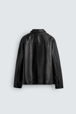 LEATHER JACKET - Zara фото 8