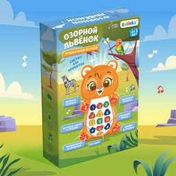 Музыкальная игрушка Озорной львёнок - Zabiaka фото 8