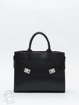 Сумка женская кожаная 11188VG black Vitelli Grassi