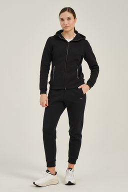 Толстовка на молнии Черный TRN Knit Track Top - Anta фото 2