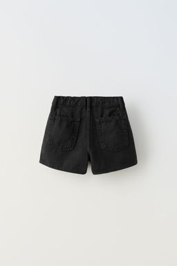 DENIM BERMUDA SHORTS WITH DARTS - Zara фото 2