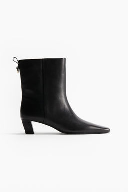 Botines de piel con tacon - H&m фото 6