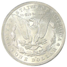 Монета 1 доллар 1883 года O США Доллар Моргана