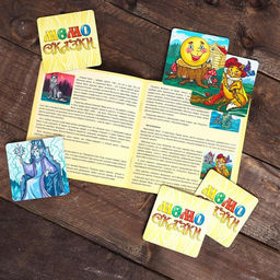Настольная игра 3 в 1 «Мемо сказки»