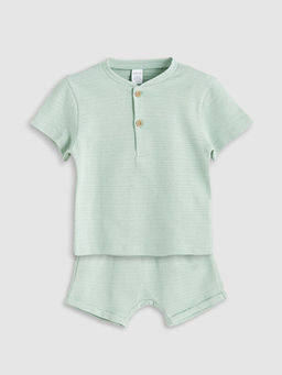 Basic Erkek Bebek Ti??rt ve ?ort 2li