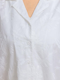 Блузка (хлопок) №25-247 (Лето-2025) - Ганг фото 8