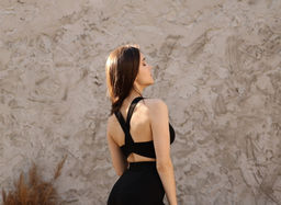 Топ AMORI 6363 черный  фото 2