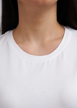 CLE LF650/1 Футболка жен. Новая ЧБ база белый - Clever wear фото 4