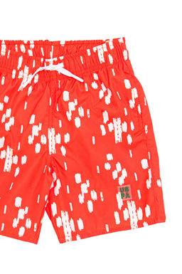 Оранжевые шорты для плавания для мальчика Неожиданная скидка в корзине