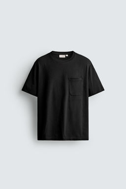 CAMISETA RELAXED FIT LIGHTWEIGHT / Negro