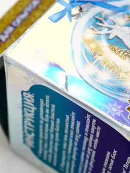 УЦЕНКА Ёлочный шар своими руками Новогодний шарик, набор для опытов, МИКС