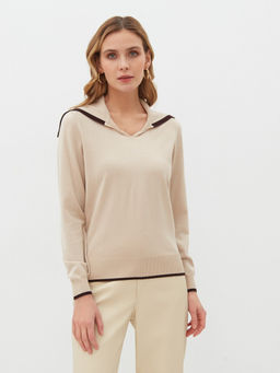 Conso/KJL 220710 - light beige Джемпер Женский