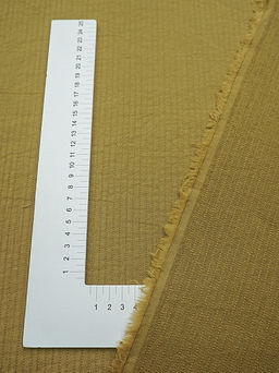 Муслин двухслойный стеганый с эф.жатости цв.Оливково-коричневый, ш.1.4м, хлопок-100%, 200гр/м.кв