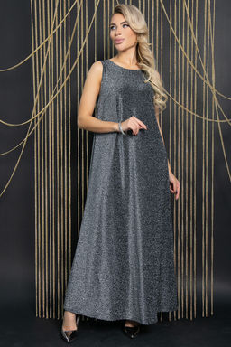 Платье Алхери (темное серебро) П11757 - Lt collection фото 5