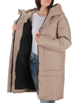 22342 DK.BEIGE Куртка зимняя женская (150 гр. холлофайбера) - Fashion фото 7