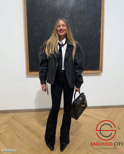 Трикотажные (стрейч) брюки клеш с боковой молнией - Bruno фото 3