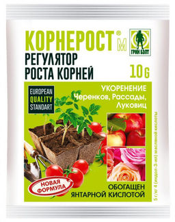 Корнерост10гр стимулирует корнеобразование (1кор/100шт) (ГБ)