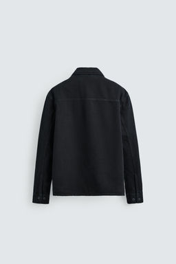 DENIM POLO SHIRT - Zara фото 8