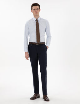 Lacivert Slim Fit Kuma_ Pantolon
