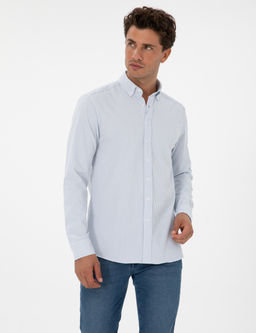 _ndigo Slim Fit _izgili Slim Fit G_mlek