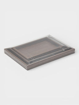 Подносы Доляна, набор 3 шт., 40×30 см, 35×25 см, 30×20 см, дерево, коричневые