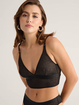 CONTE FLORAL TATTOO LBE 2870 Бюстье женское black