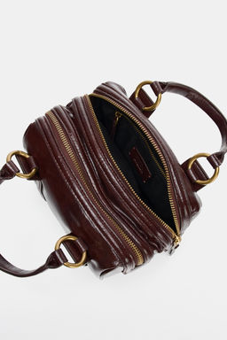 HANDBAG WITH METALLIC DETAILS - Zara фото 6