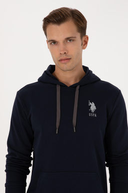 Erkek Lacivert Basic Sweatshirt Sepette S_rpriz _ndirim - U.s. polo assn фото 2