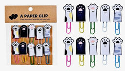 Скрепки "ЛАПКИ" 35х7 мм 10 шт