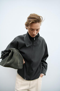 MINIMAL JACKET ZW COLLECTION - Zara фото 3
