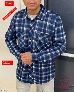 Рубашка мужская с начесом - Bruno фото 4