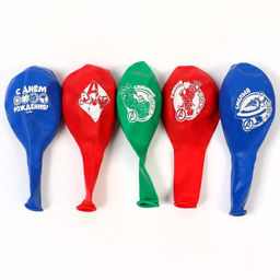 Шар воздушный латексный 12" «С днём Рождения! Мстители», 25 шт.