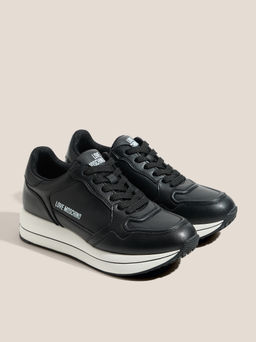 Женские кроссовки LOVE MOSCHINO DAILY RUNNING Артикул 4562798, черный  фото 2
