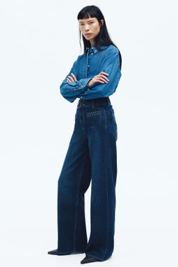 Wide High Jeans - H&m фото 5