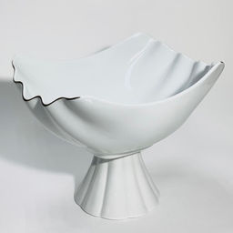 90024-140M Фруктовница на ножке керамика LR (х8)