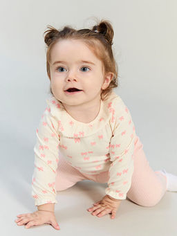 Bisiklet Yaka K?z Bebek ??t??tl? Body ve Tayt