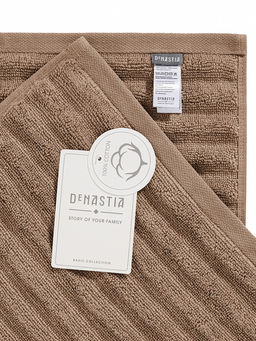 Полотенце для рук 40x60 коричневый махровая ткань - Denastia фото 5