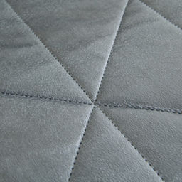 Велюровое покрывало в клетку и две наволочки OVL039 160*220/50-70 1 шт - Ситрейд фото 11