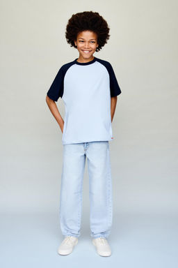 JEANS BAGGY / Azul claro