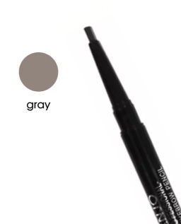 Eyebrow Pencil Triangular Gray - Треугольный карандаш для бровей серый, 1 шт