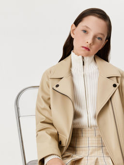 ACOOLA / Куртка детская для девочек Sarabi бежевый  фото 8