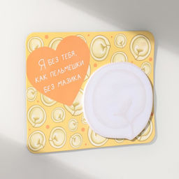 Магнит на холодильник с блоком для записей Я без тебя, как пельмешки без мазика, 14?10.5 см - Simaland фото 5