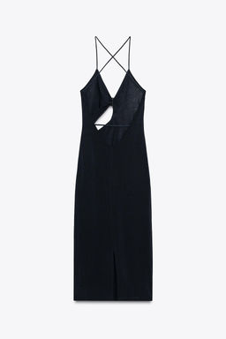 KNIT DRESS WITH CUT OUT DETAIL - Zara фото 13
