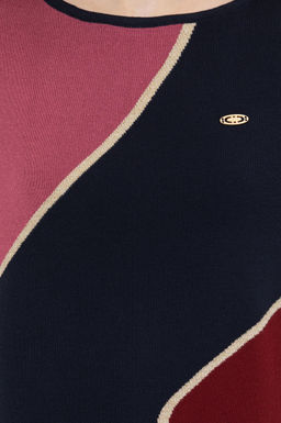 U. S. Polo Assn Женский темно-синий свитер с круглым вырезом - U.s. polo assn фото 6