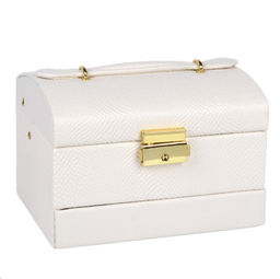 Шкатулка для украшений 16х12х10 см / E112 Белый /уп 48/ 696435